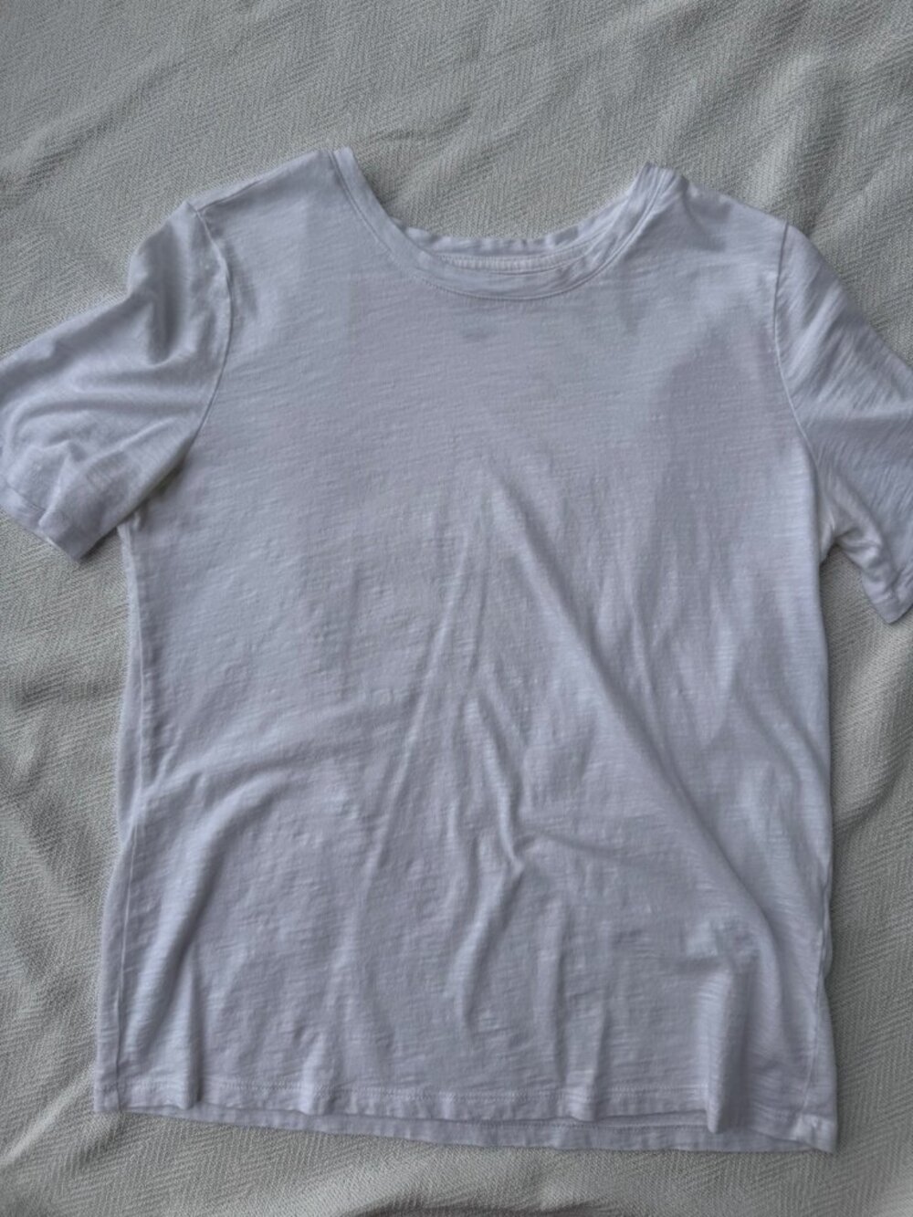 Banana Republic Malibu Tee Women's Small White Short Sleeve T-Shirt